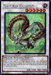 This is an image for the product Naturia Barkion that has a rarity of Secret Rare in the Essential Selection 02 with a card code of ES02-AE048 that is available on the TEKKX Product website.
