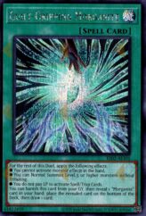 This is an image for the product Guilt-Gripping Morganite that has a rarity of Secret Rare in the Essential Selection 02 with a card code of ES02-AE101 that is available on the TEKKX Product website.