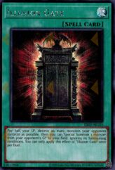 This is an image for the product Illusion Gate that has a rarity of Secret Rare in the Essential Selection 02 with a card code of ES02-AE103 that is available on the TEKKX Product website.